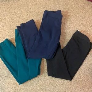 Girls leggings lot (3)